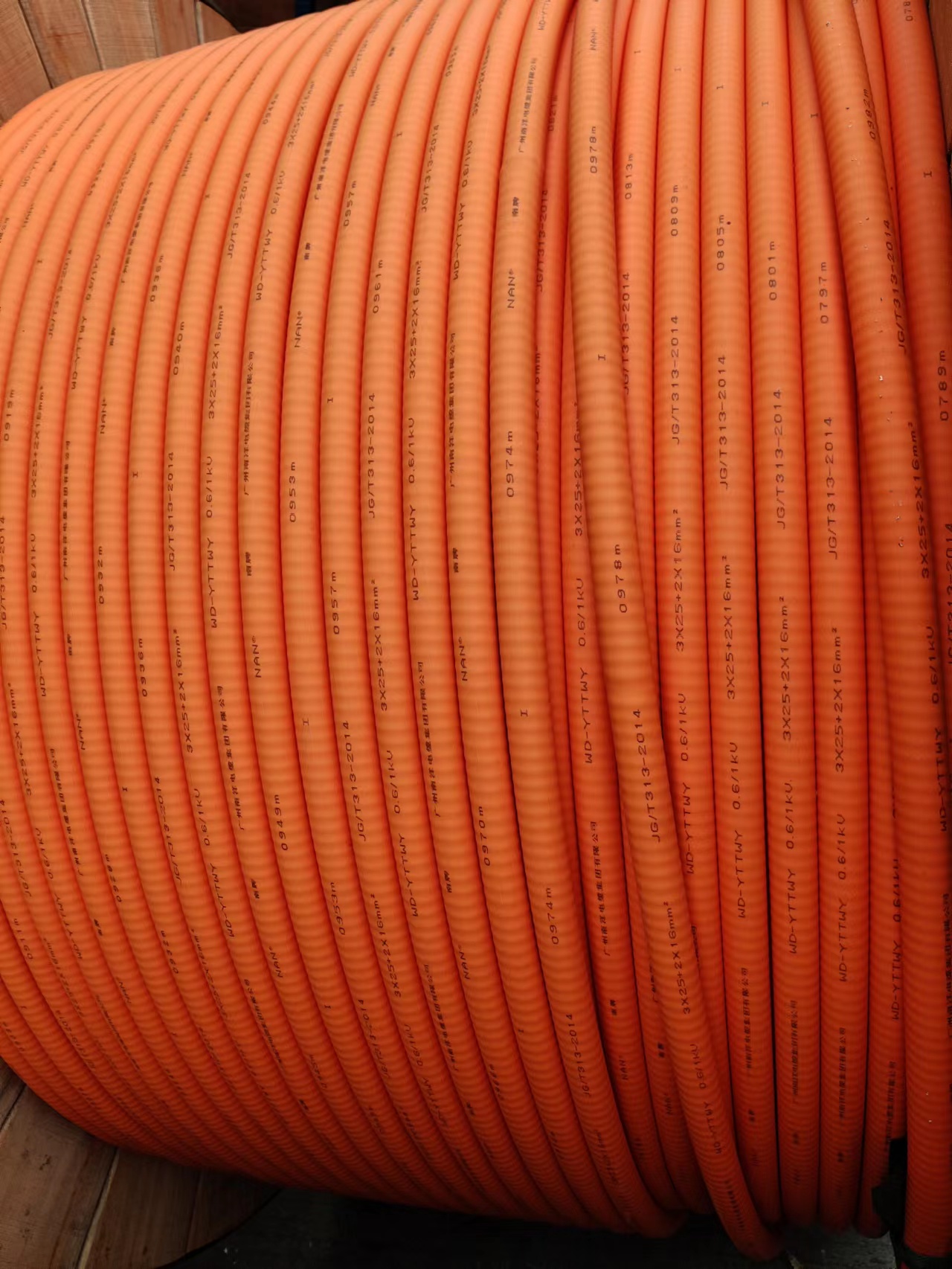 广州南洋电缆集团厂家供应WD-YTTWY-3*25+2*16系列矿物绝缘电缆！